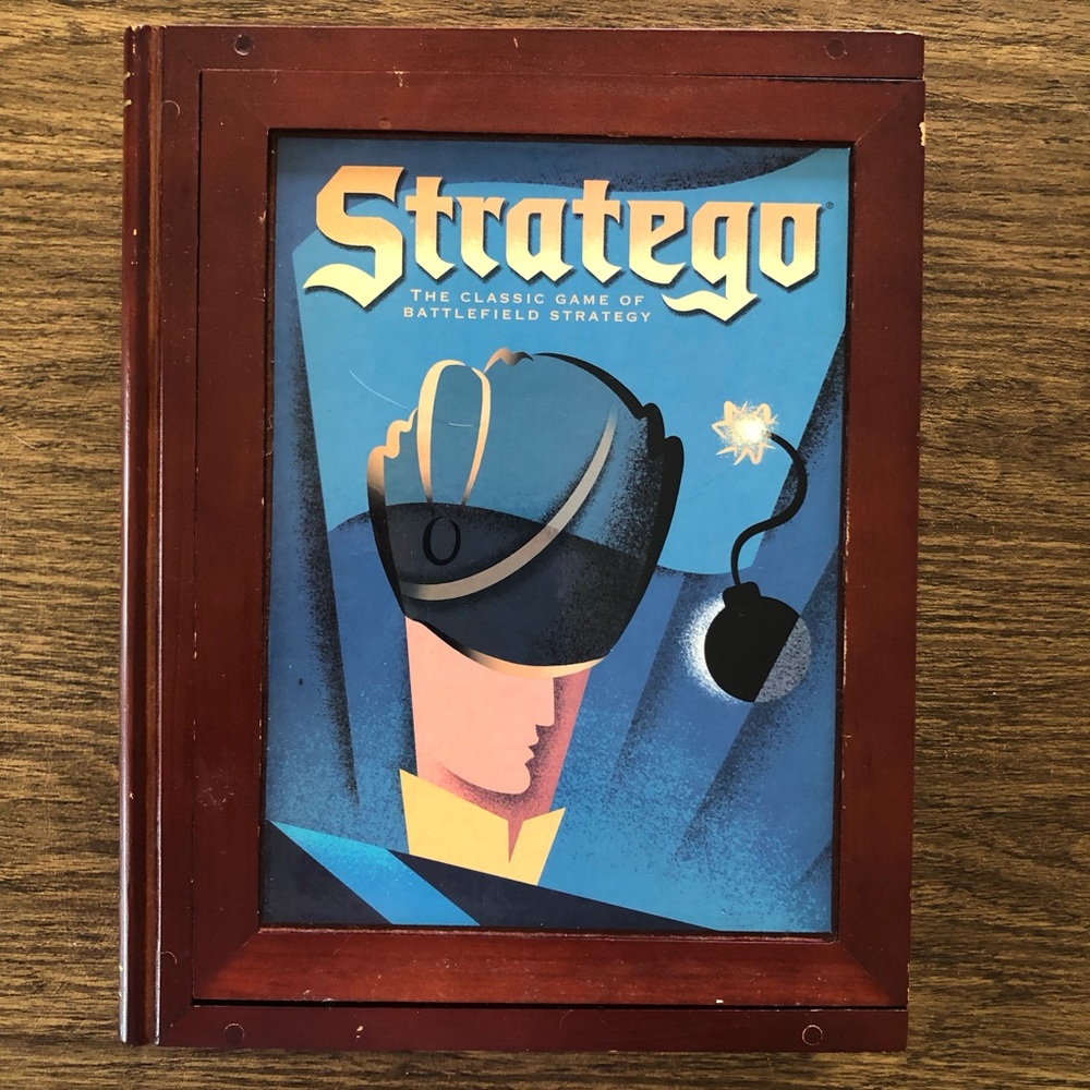 Stratego Board Game by Milton Bradley - Vintage Game Collection